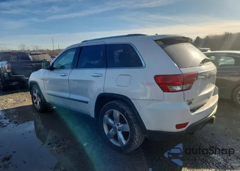 2012 Jeep Grand Cherokee Overland z USA, uszkodzony, nr VIN 1C4RJFCT8CC237528